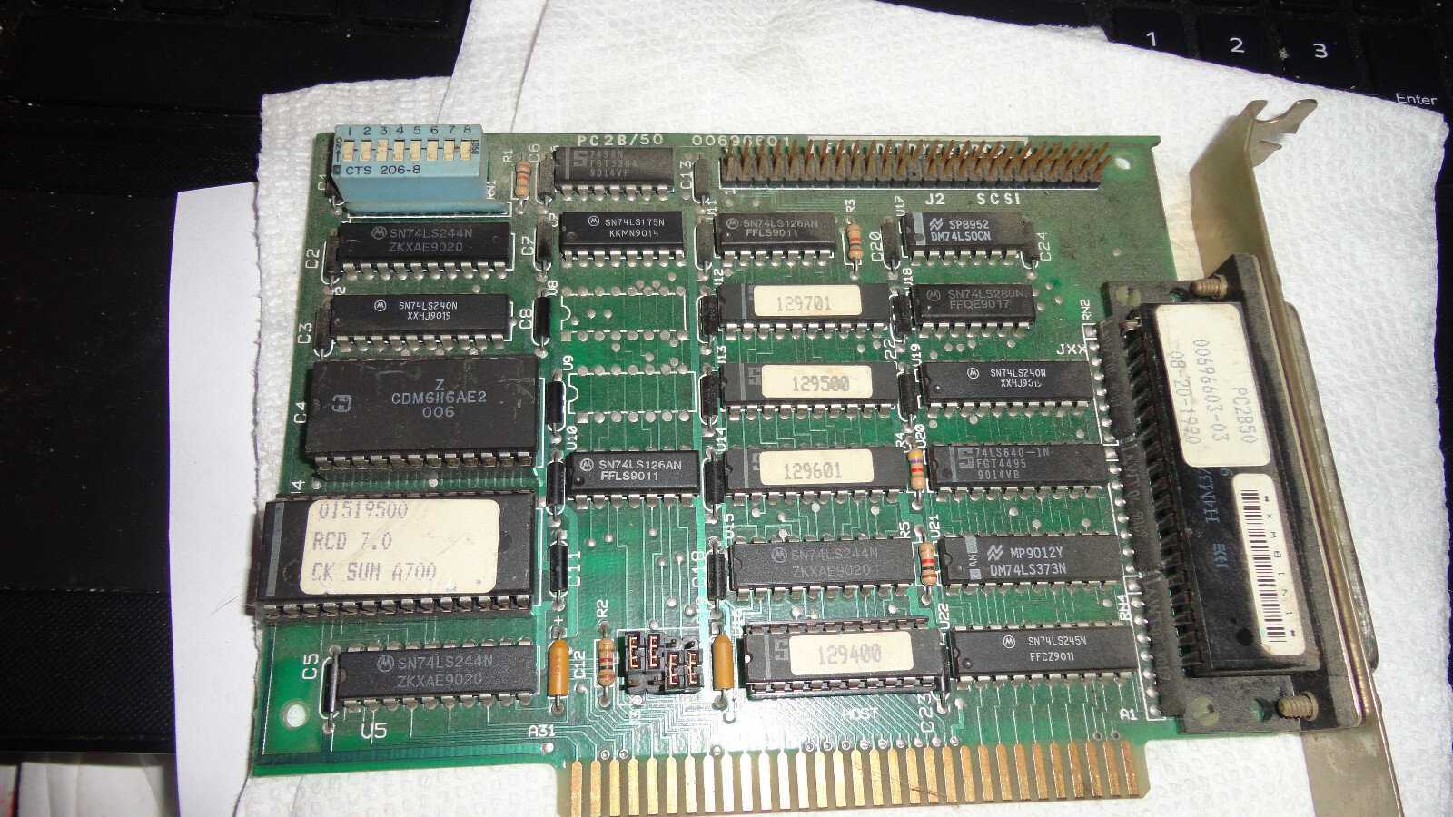 IOMEGA 01351905-00 Controller Board | PC2B5/F ISA Controller rcd 7.02 W/SOFTWARE