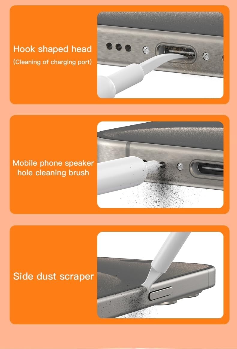 32 in 1 Multi-Function Cleaner Kit for Earbuds Laptop Phone Cleaning Brush Tool