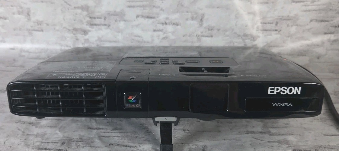 Epson PowerLite 1760W WXGA Wireless Multimedia Projector H361A Comes With Power