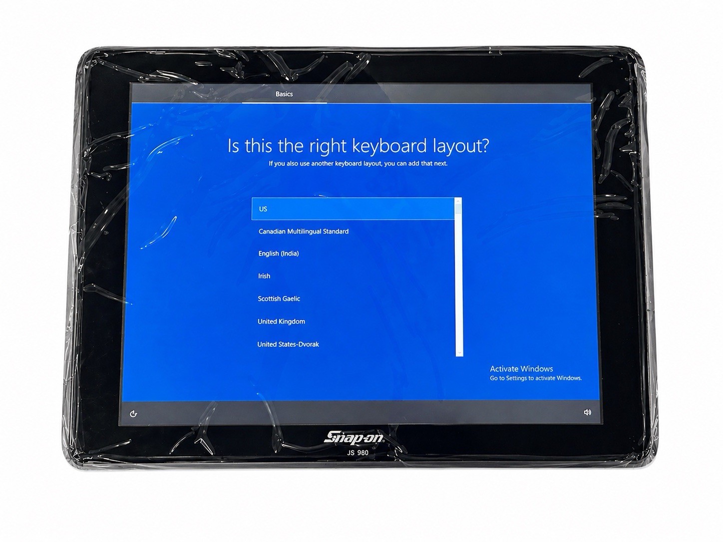 Panasonic Stingray JS-980 POS Touchscreen Terminal JS980 w/ Stand Restaurant POS