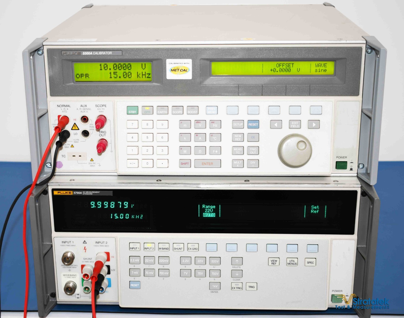 Fluke 5790A Yellow Badge AC Measurement Standard with Wideband AC Option 03