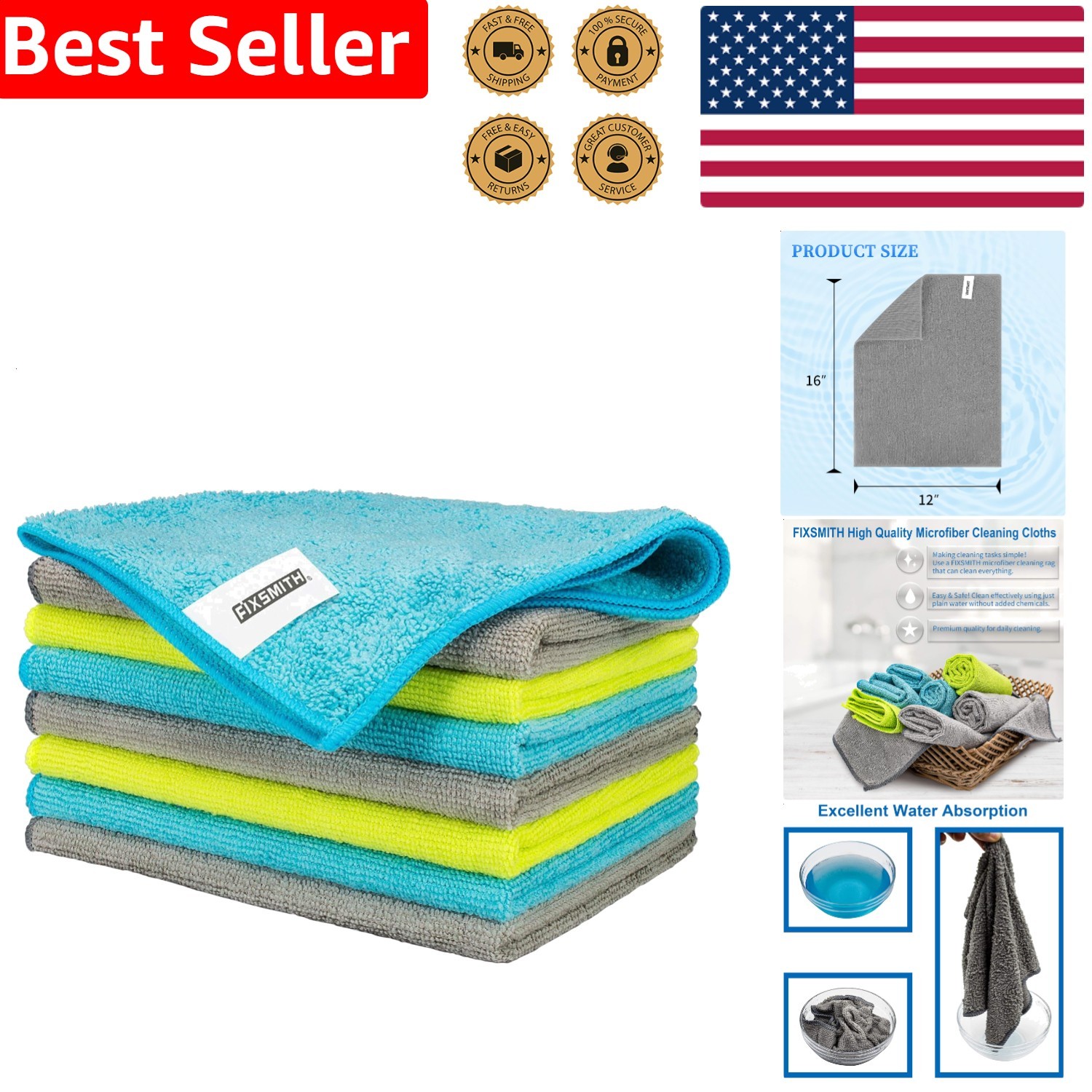 highly absorbent lint scratch-free car house