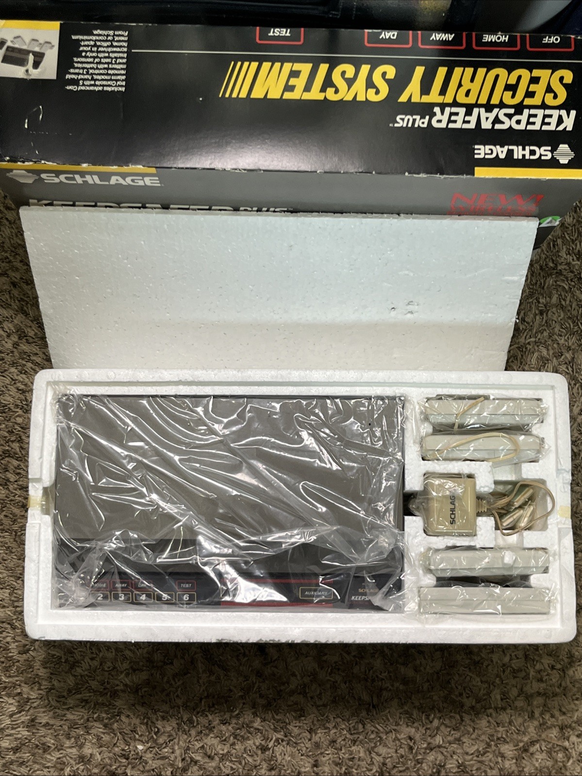 Schlage Keepsafer Plus Security System New Open Box