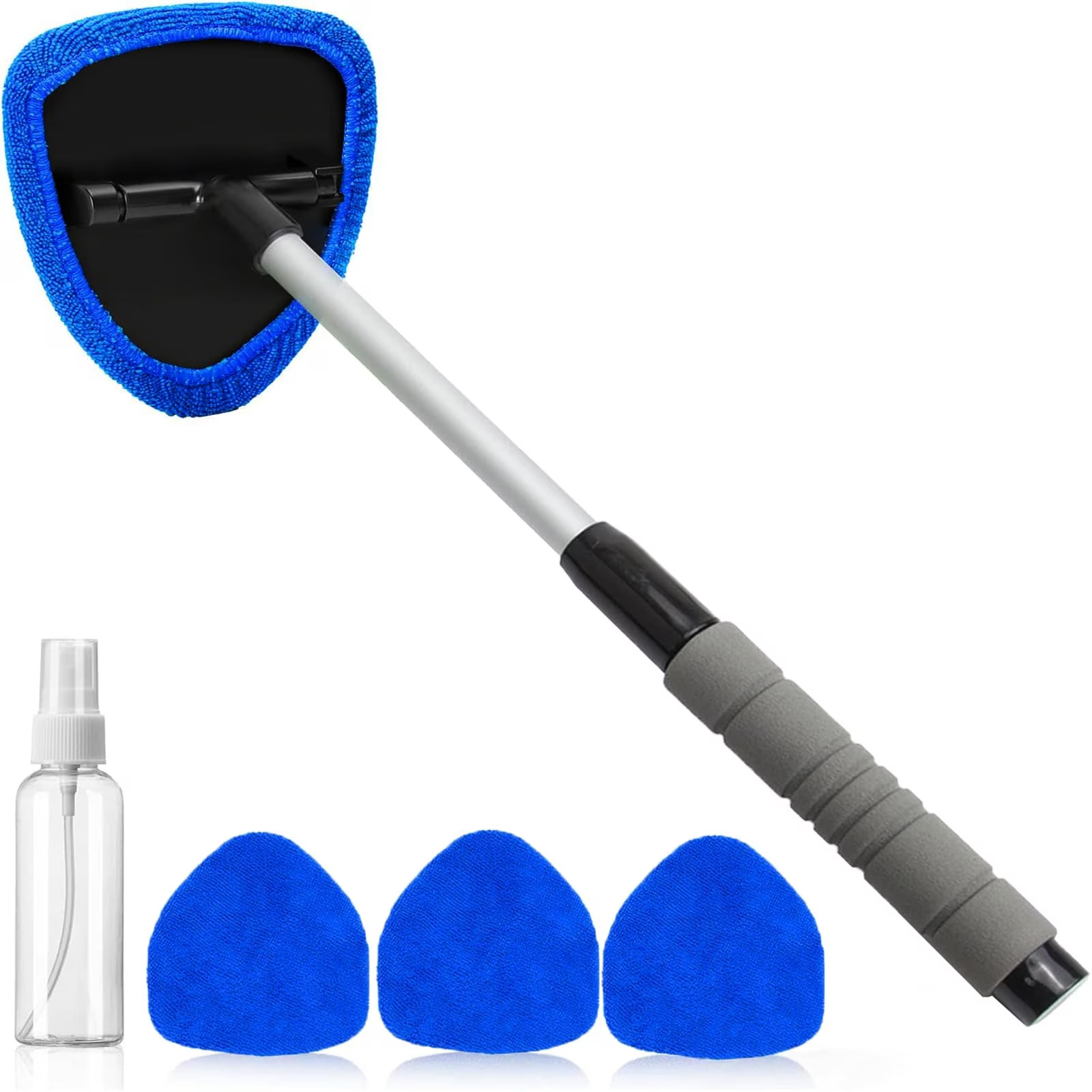 Windshield Cleaner Wand Microfiber Car Inside Window Cleaning Tool Anti Fog 2026