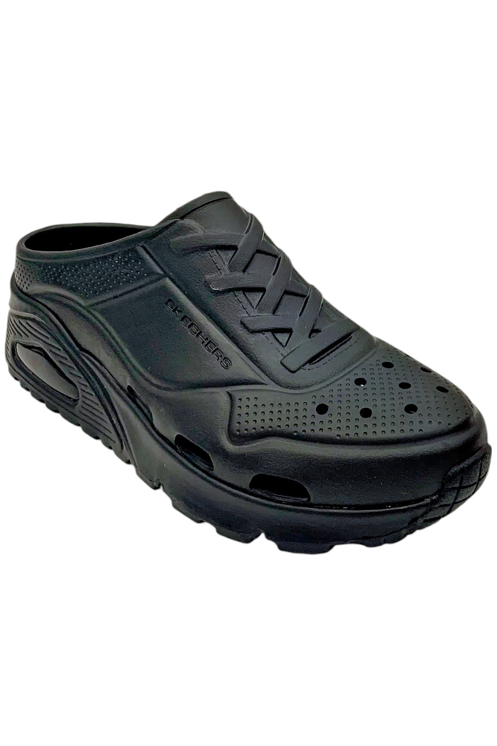 Skechers Women's Arch Fit Uno To The Max Clogs Black