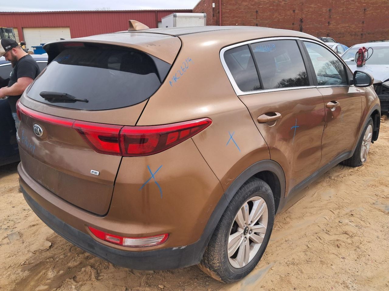 SPORTAGE 2017 Glove Box 5028833