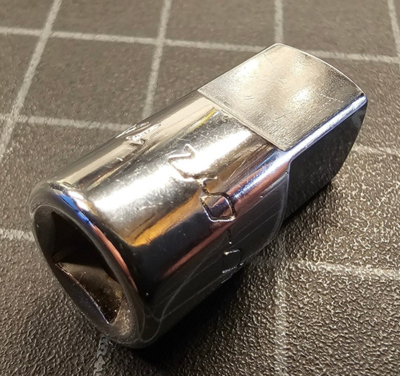 Snap-On Tools TA3 1/4" Female to 3/8" Male Drive Adapter Socket Extension NEW!