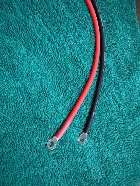 Ring Terminal #10 to XT90s Female 12AWG, 10 AWG-length 12,18,20, 24,30 Inches