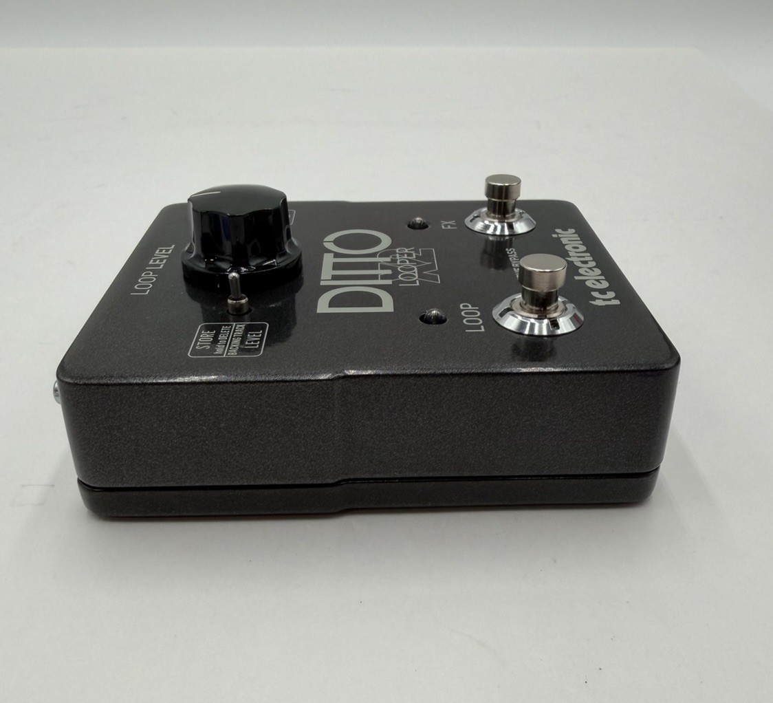TC Electronics Ditto X2 Looper Effects Pedal Phrase Sampler