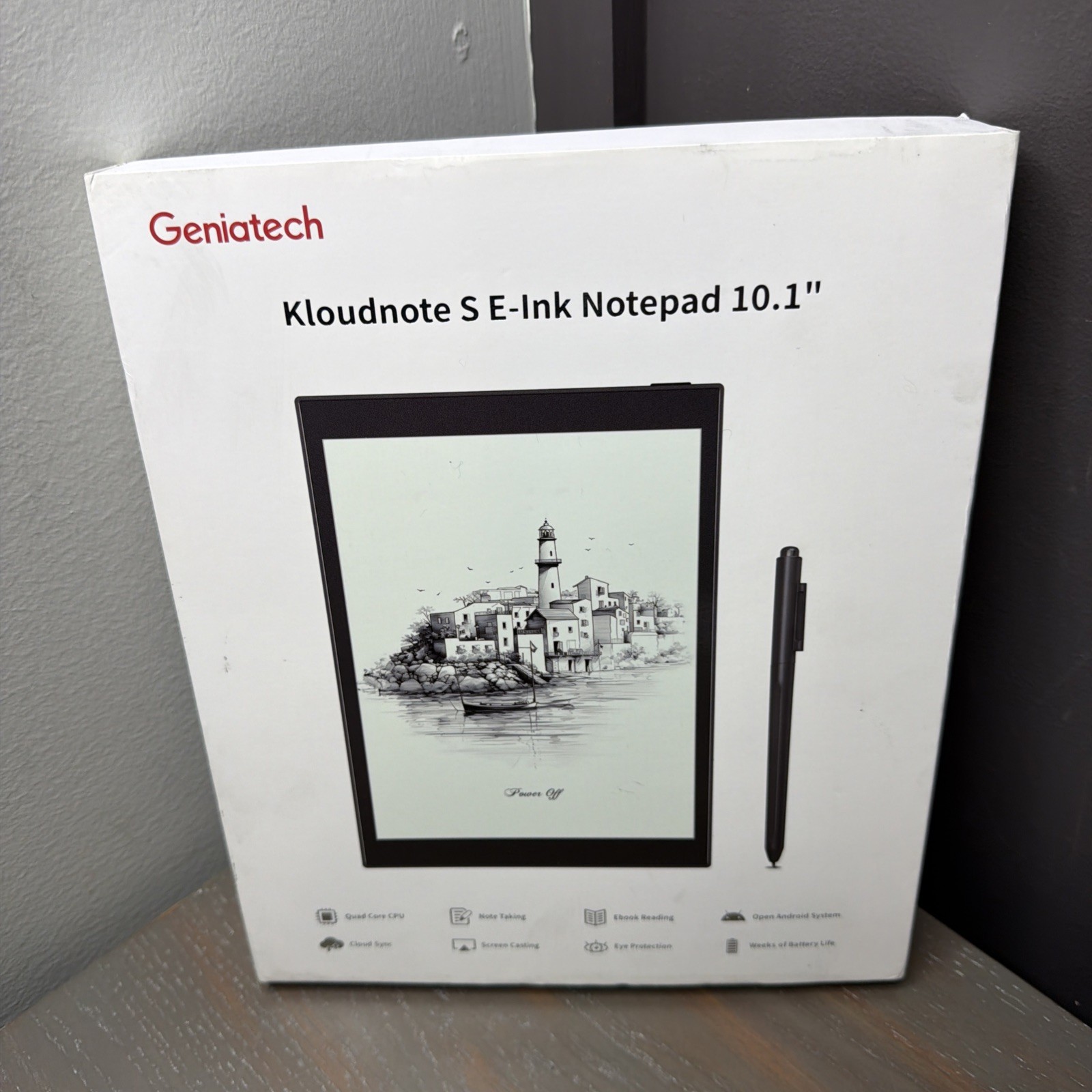 Kloudnote Slim 10.1” E-ink Notepad +one More Digital Pen🔥MINT