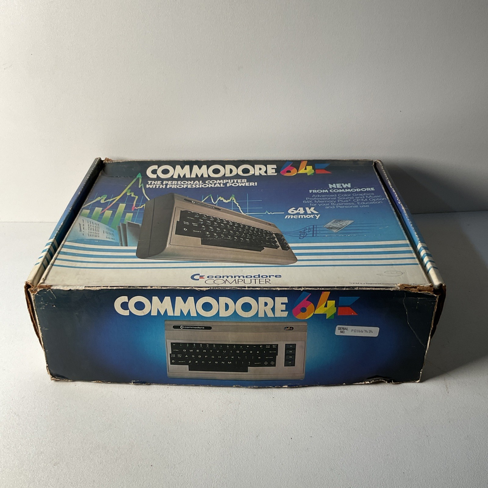 Vintage Commodore 64 Personal Computer (Untested Broken)