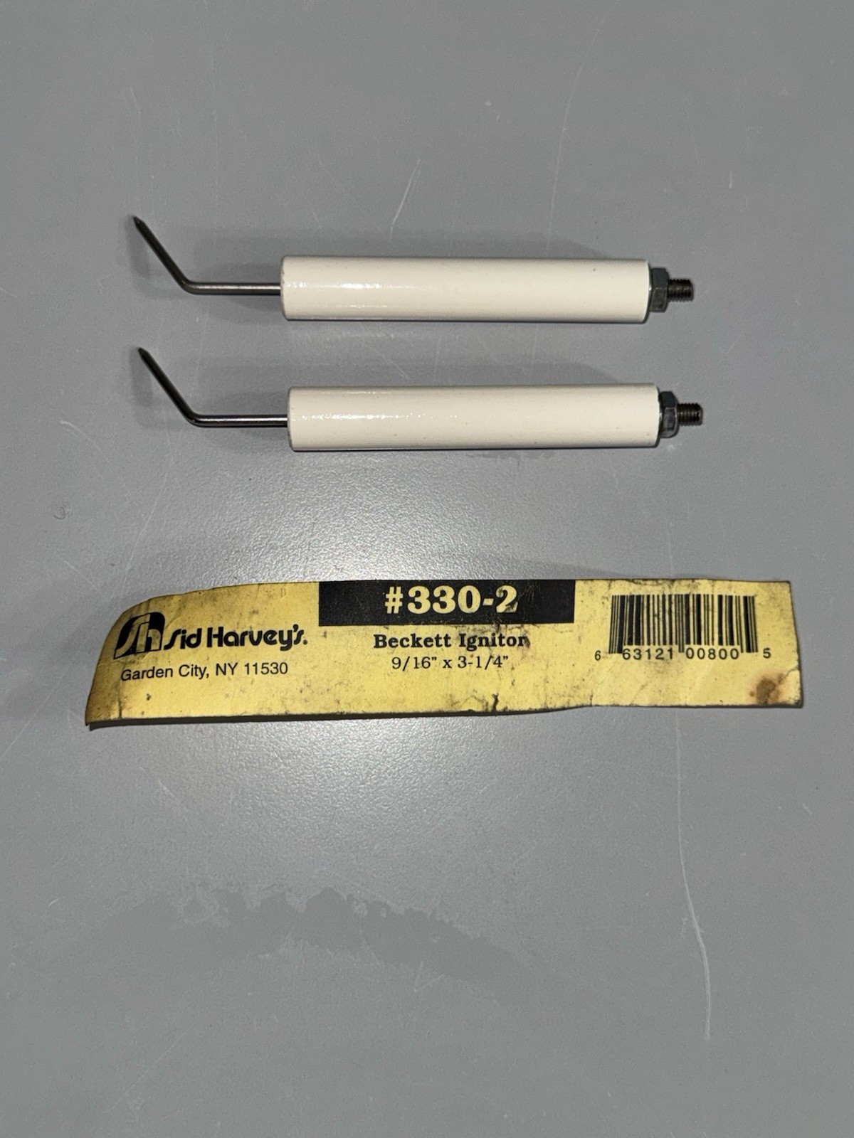 Sid Harvey 330.2 Beckett Electrode Ignitor PAIR of TWO - New