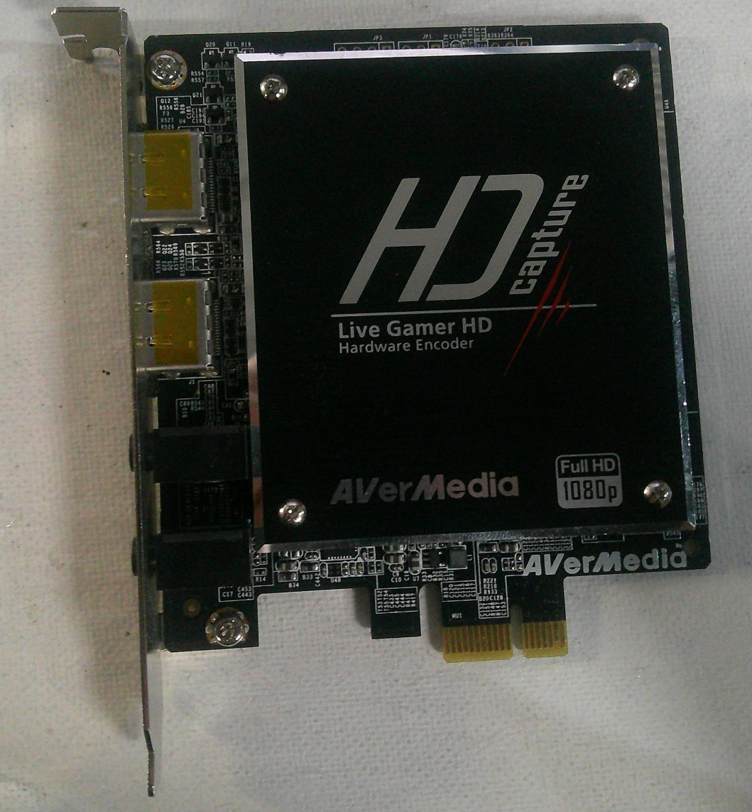 AverMedia C985 PCI Express Live Gamer HD Video Capture Card