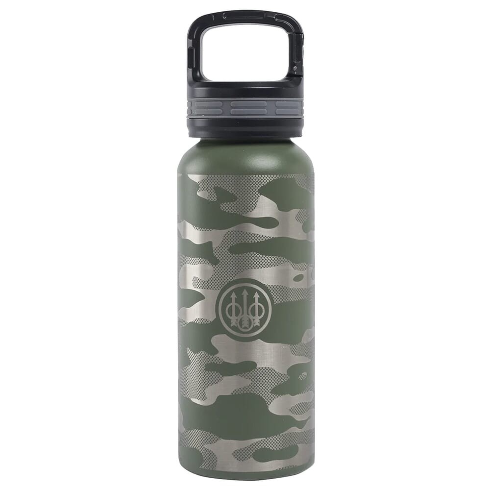 Beretta 16oz OD Green Camo Stainless Steel Water Bottle (OG561D004807ZCUNI)