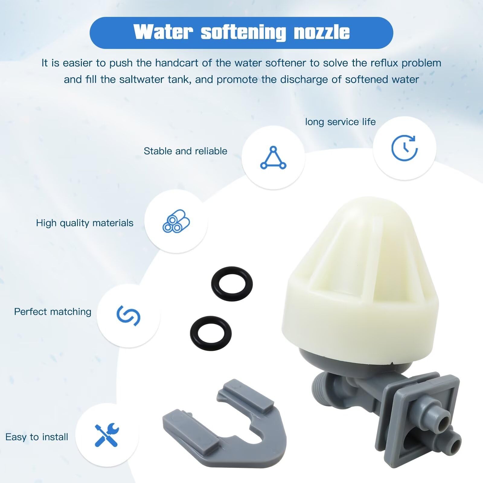 Nozzle And Venturi Assembly 7187065 For Kenmore,Whirlpool Water Softeners