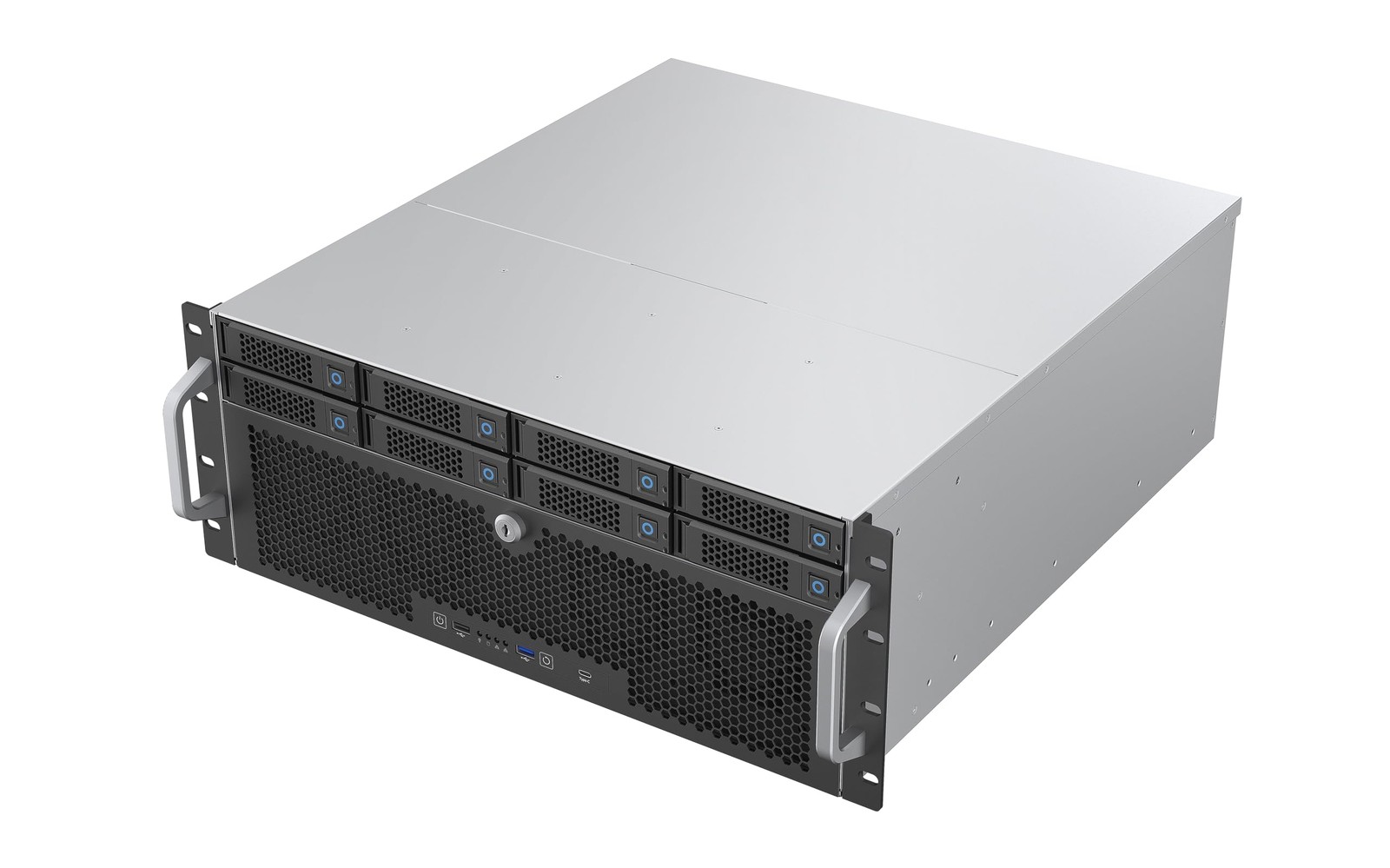 Rosewill 4U Rackmount Server Chassis | Server Chassis | Supports up to 8 3.5"...