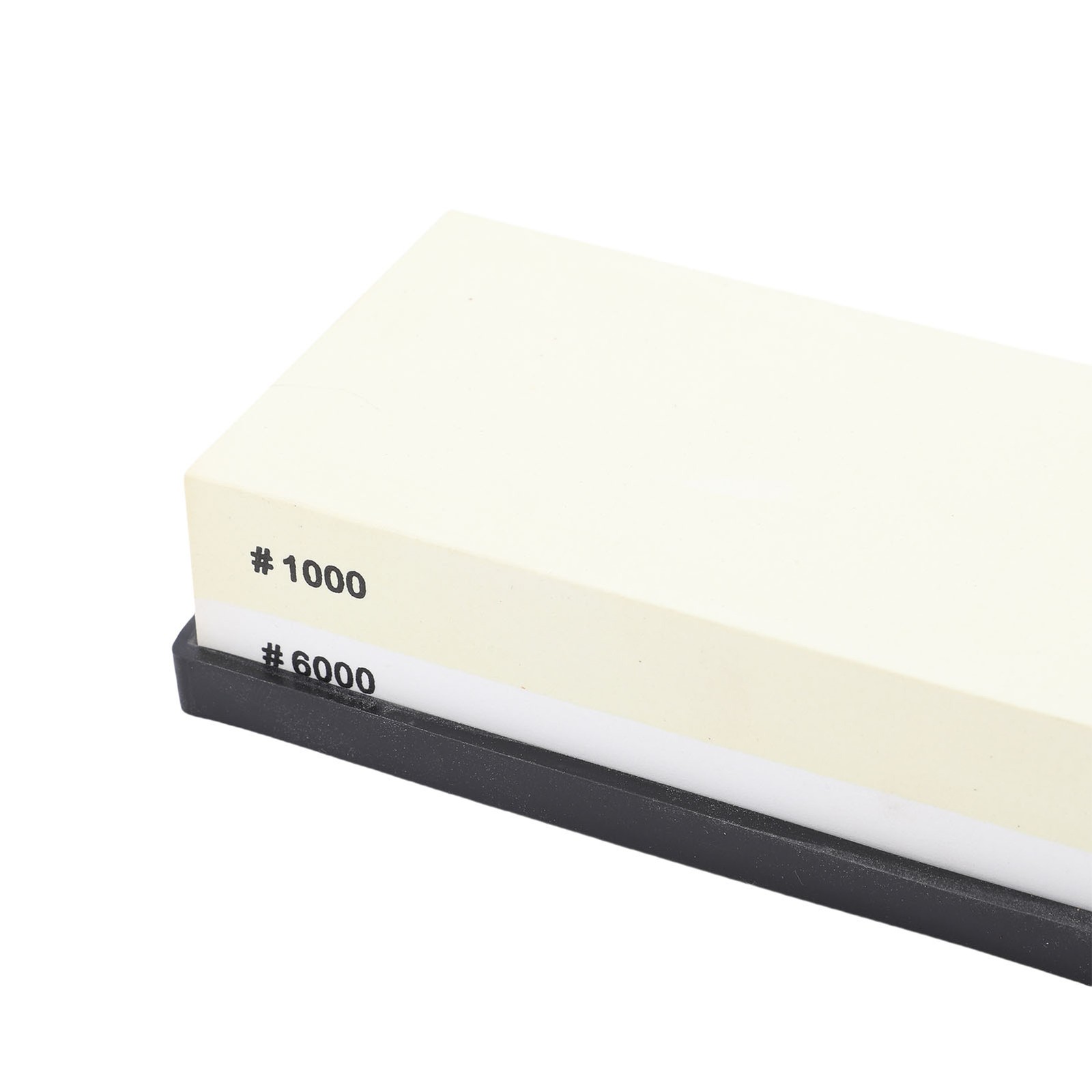 Sharpening Stone Light Yellow White Dual Sided 1000 6000 Grit Wet Stone With