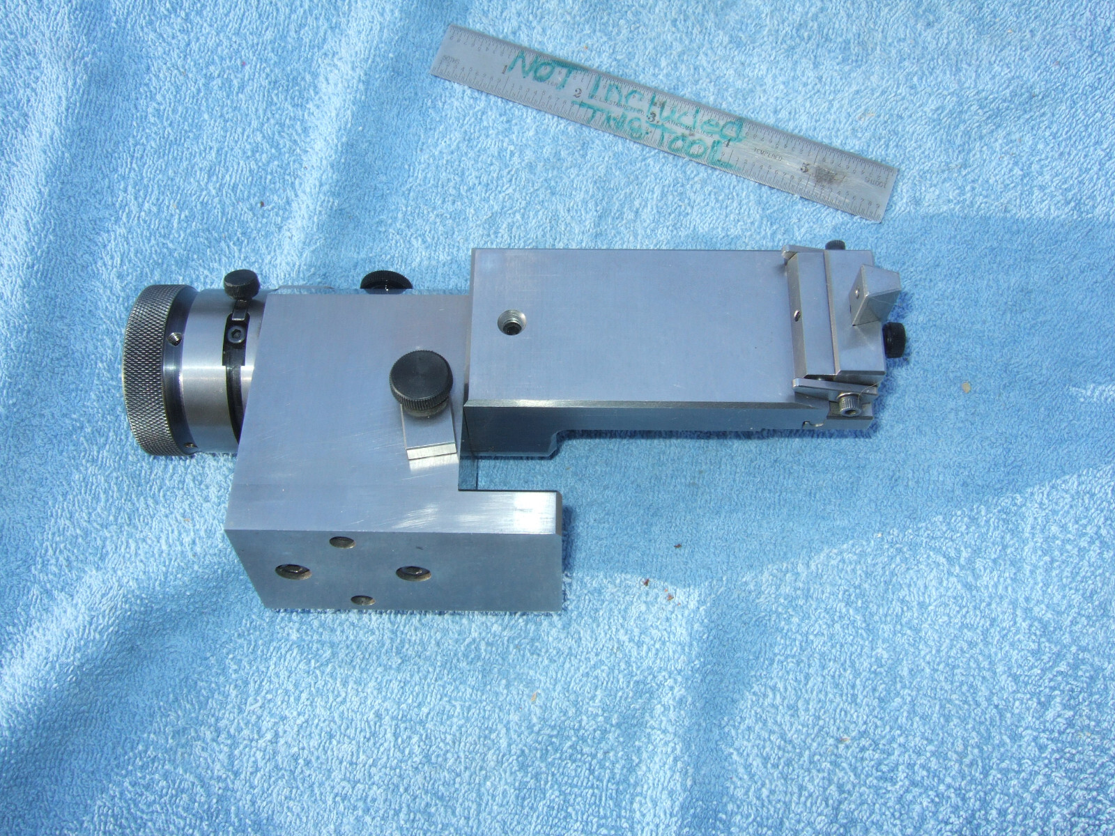 HERMANN SCHMIDT "KR" CLEARVIEW RADIUS&ANGLE WHEEL DRESSER USED W/BOX TOOLMAKER Z
