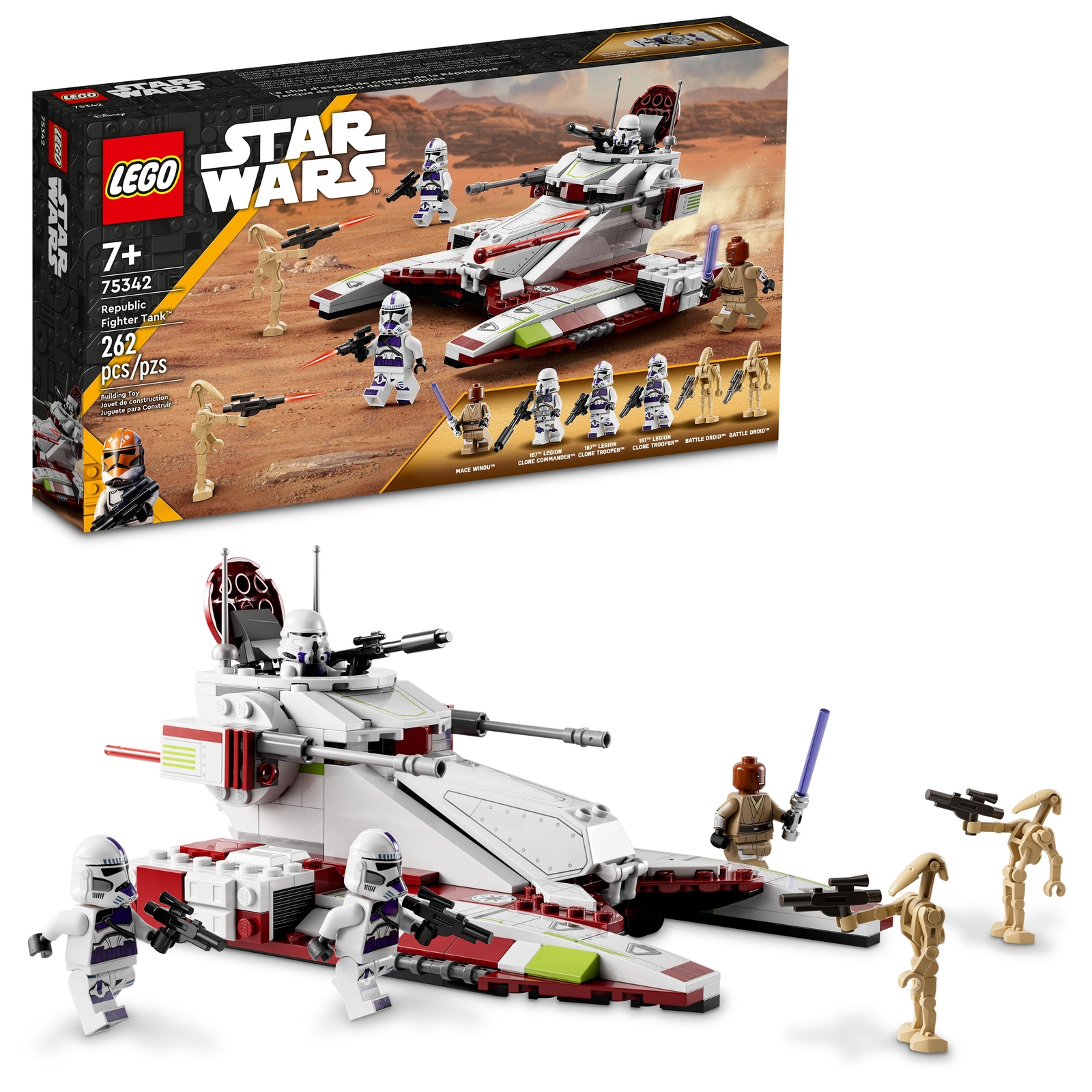 LEGO Star Wars: Republic Fighter Tank (75342) MINT RETIRED! RARE! NEW!