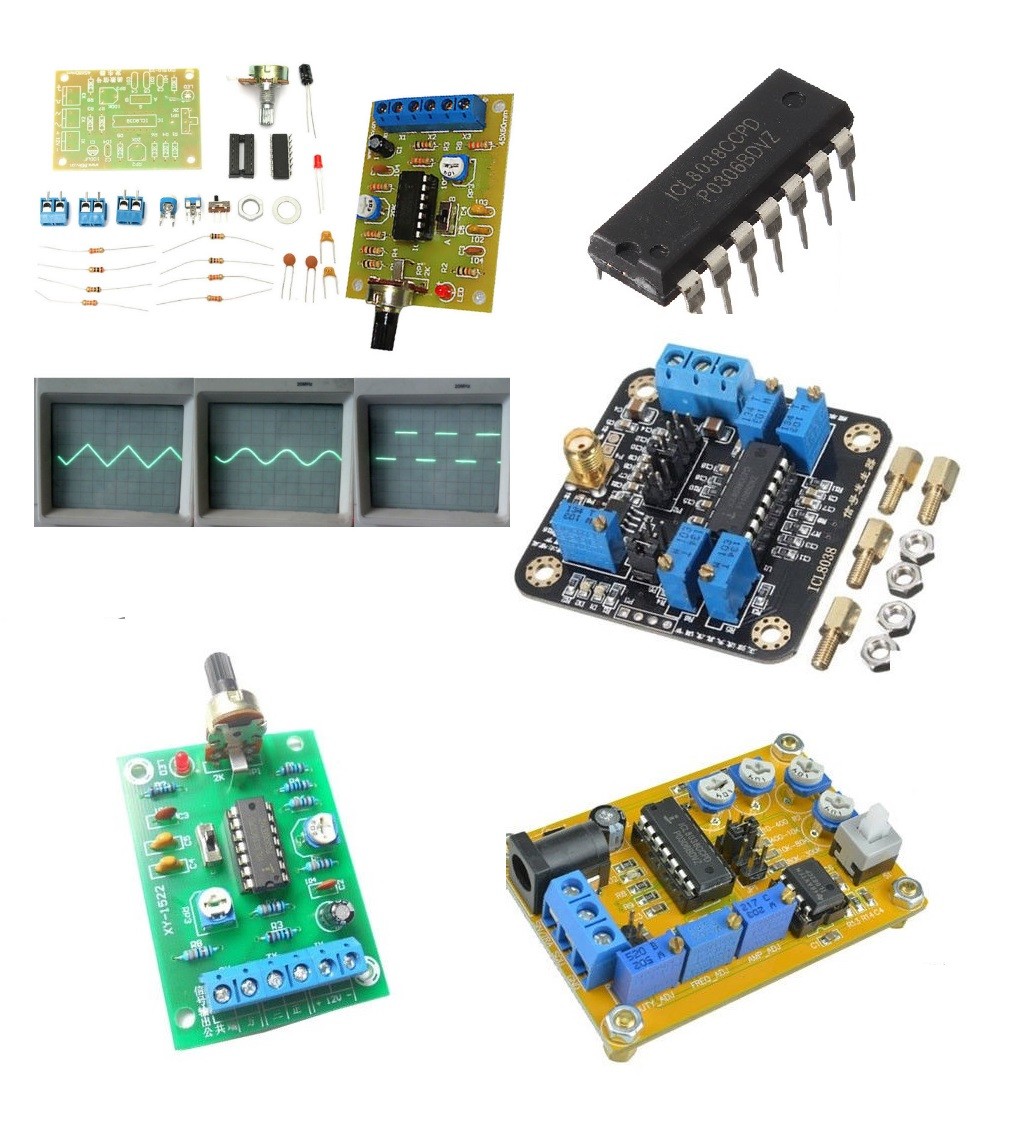 DC 12V-25V ICL8038 DDS Signal Generator Module/IC/DIY Sine Square Triangle Wave