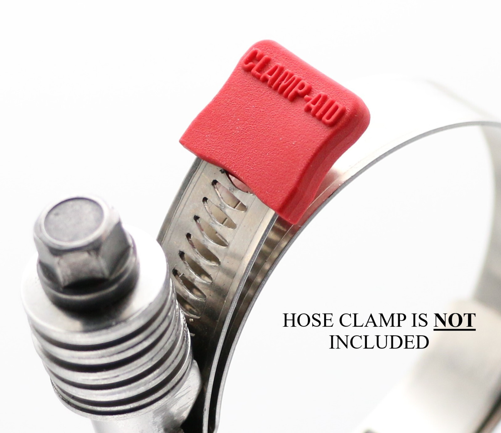 Clamp-aid hose clamp end guards for 5/8" -3/4" ( 15.8 mm-19 mm) wide bands