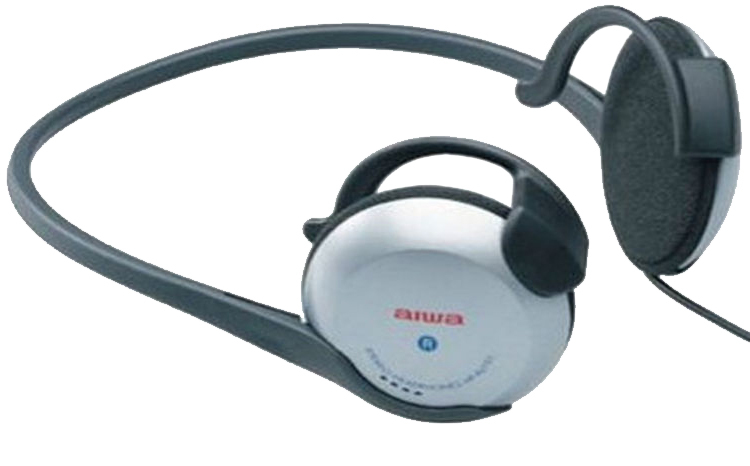 Aiwa HP-AJ103 Workout Gym Running Jogging Headphones for iPod iPhone 3GS 4S MP3