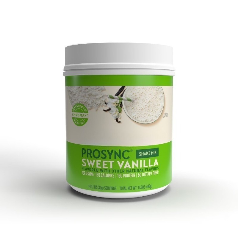 Prosync Shake, 15g Protein Drink Mix, Vanilla, 14 Servings, 16.3oz