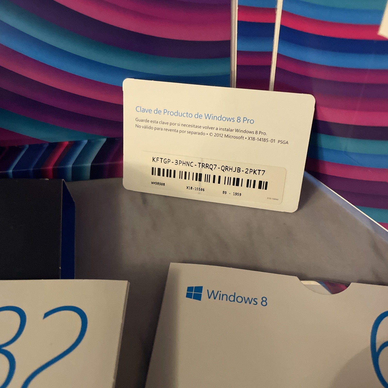 Microsoft Windows 8 Professional Full/Upgrade 32Bit & 64Bit DVD MS WIN PRO