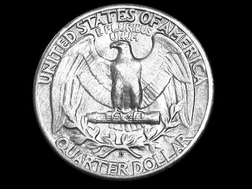 1944-D Washington Quarter --- Almost Uncirculated