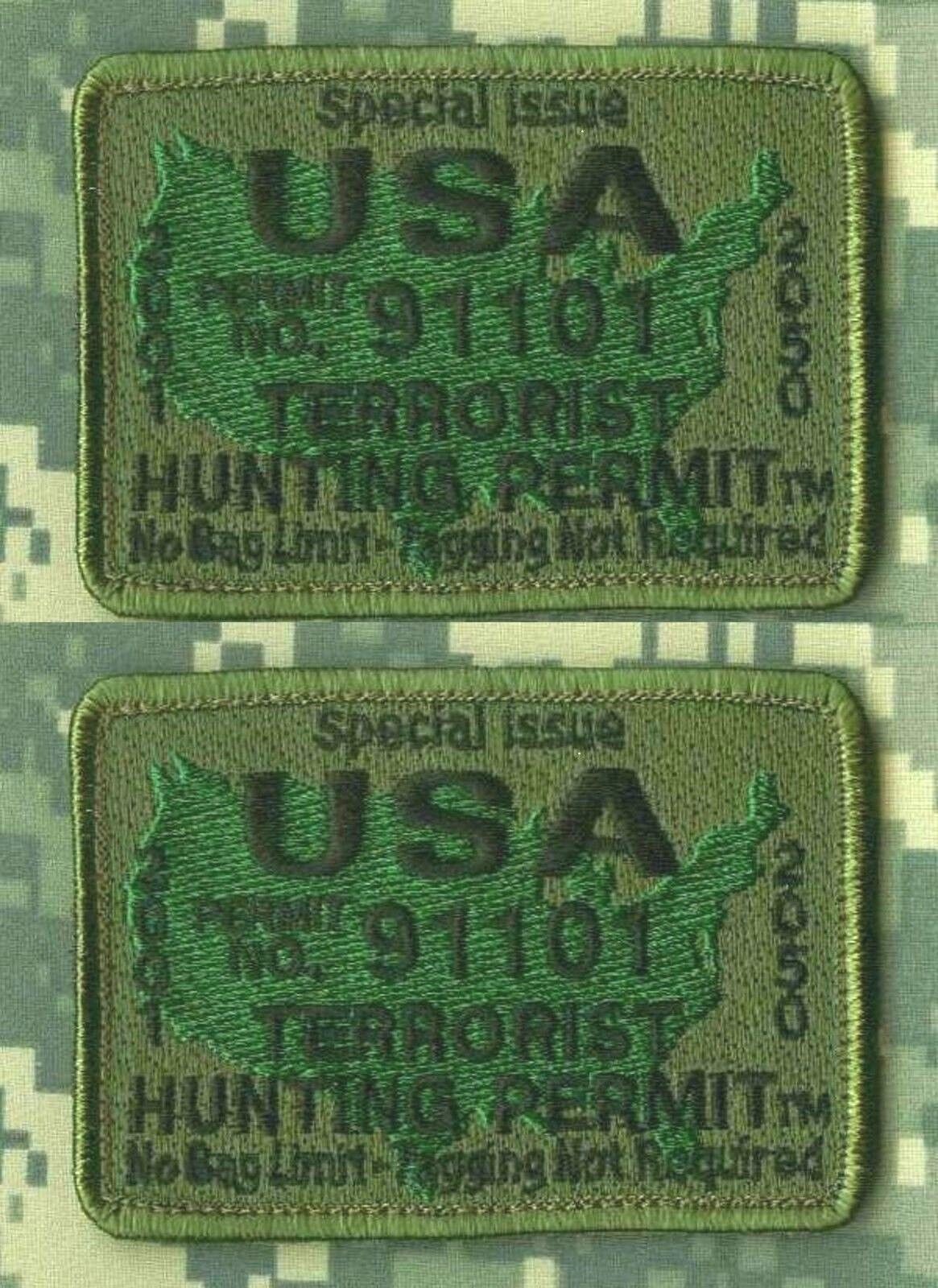 JOINT SP OPS TASK FORCE JSOTF-A SFG (OD) vêlkrö 2-PC: TERRORIST HUNTING PERMIT