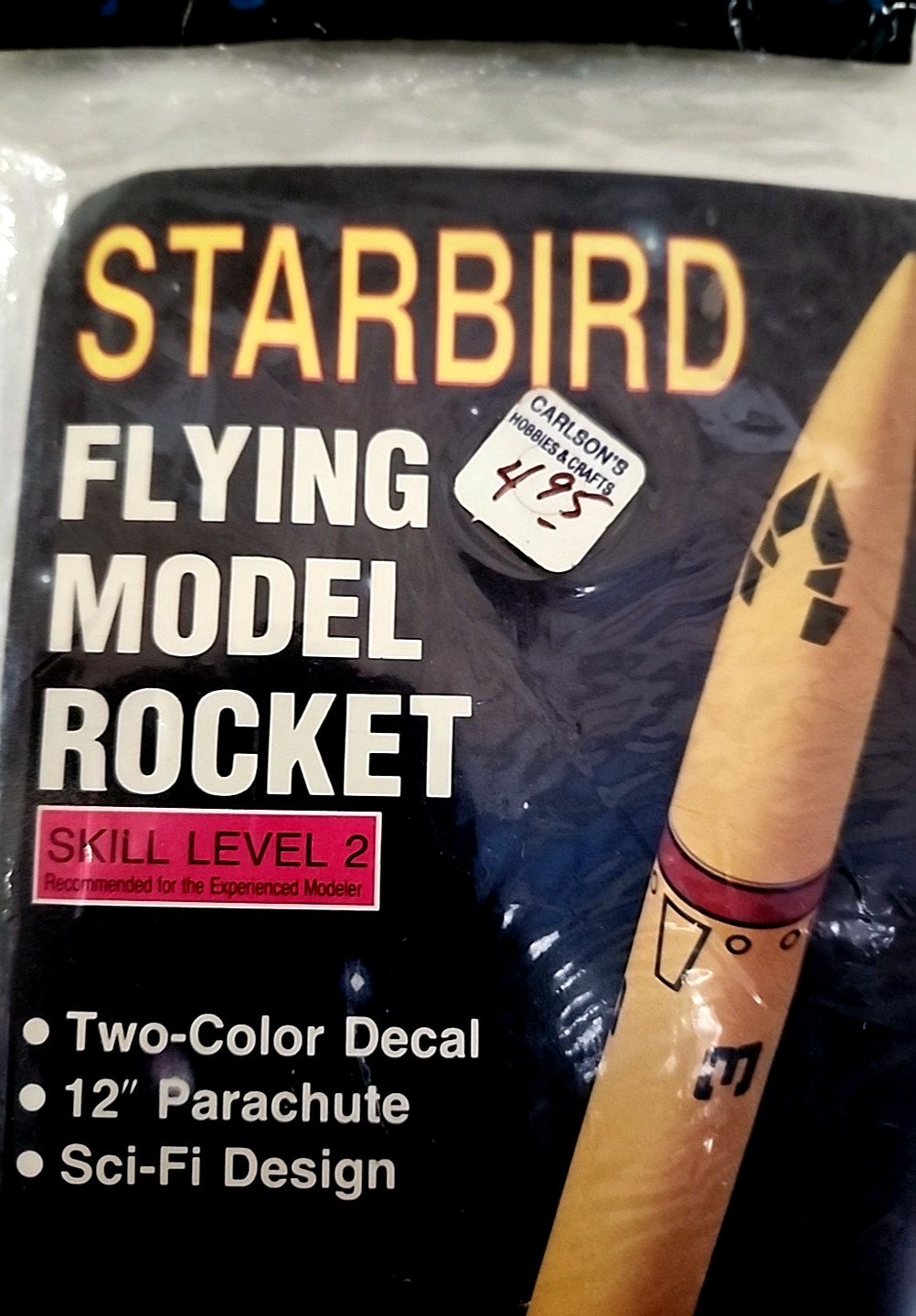 Estes Starbird #1954 NOS. OOP. Vintage! Flying Rocket Model Kit Free Shipping!
