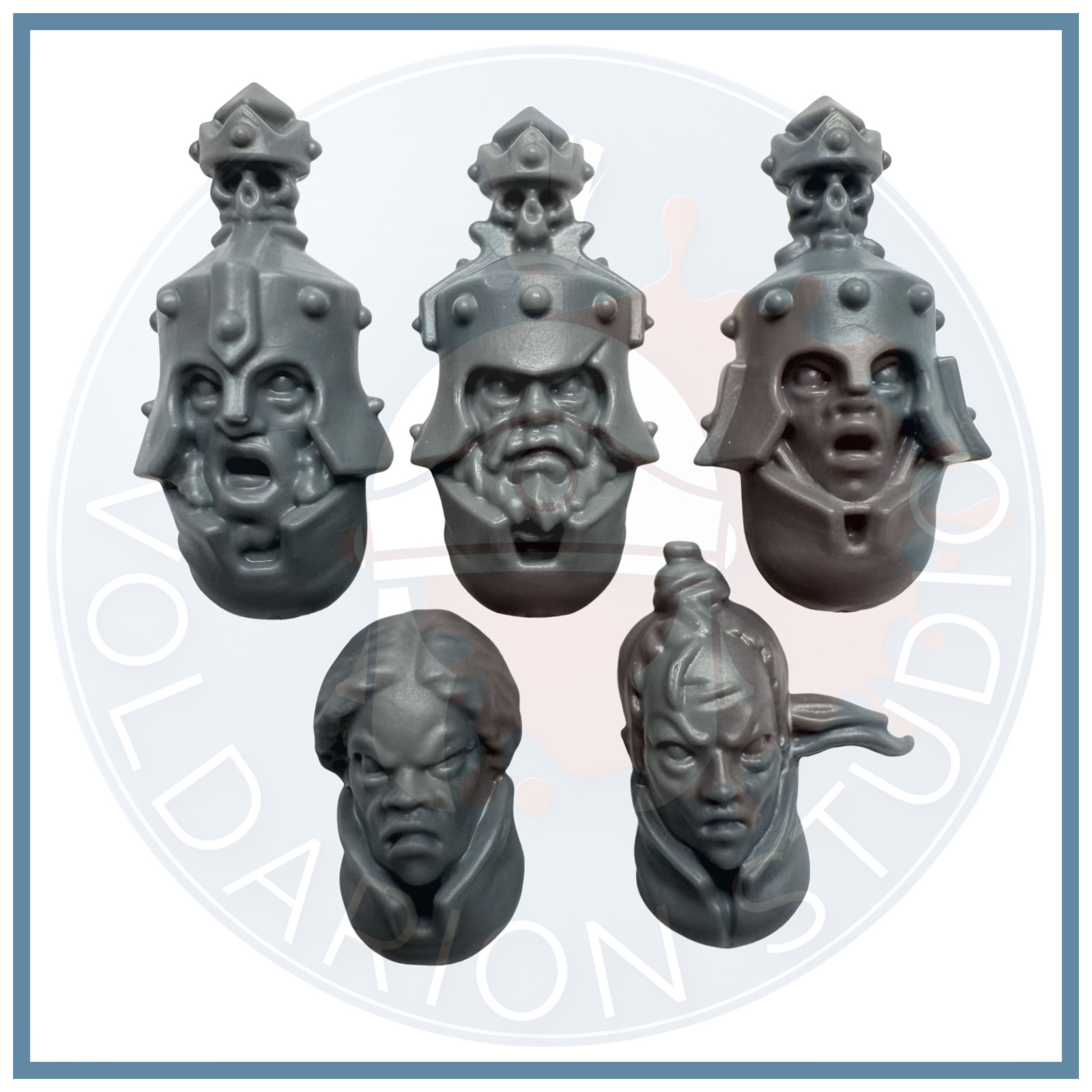 Freeguild Grenadiers Singles - HEAD BITS B - Cities Of Sigmar  - Warhammer AOS