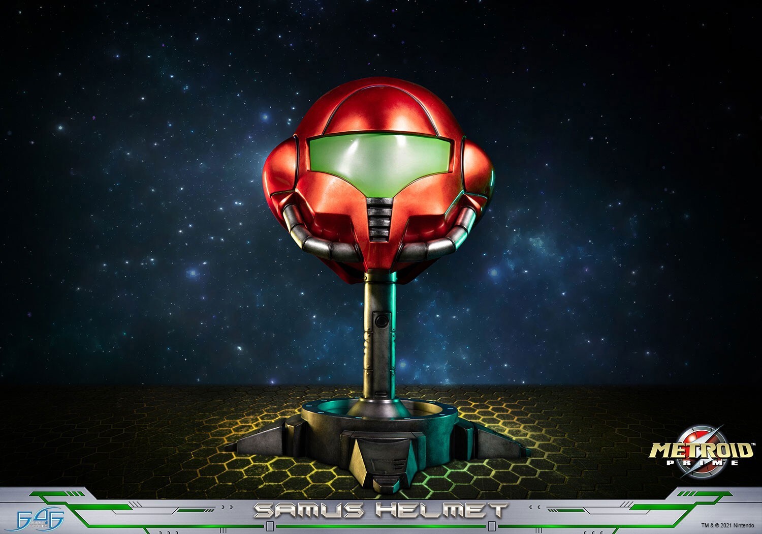 First4Figures Metroid Prime: Samus Helmet Standard - SEALED MIB