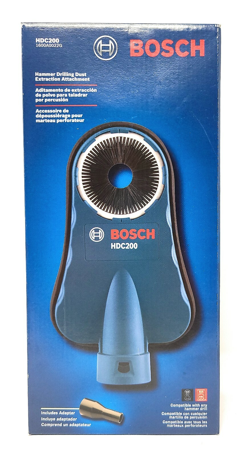 Bosch HDC200 Universal Dust Collection Attachment SDS-max SDS-Plus Rotary