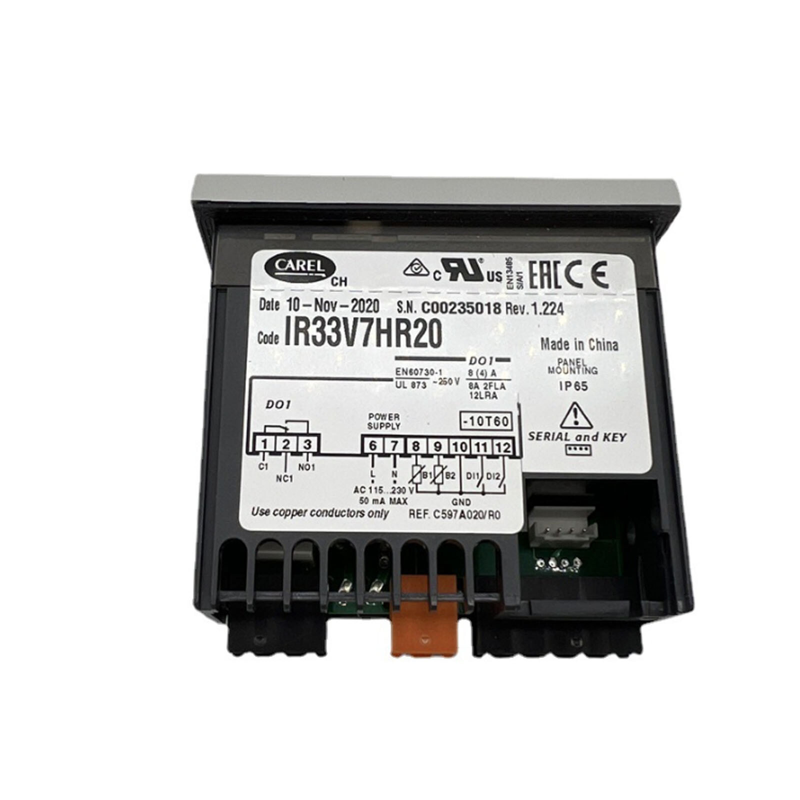 1pc NEW FOR CAREL IR33W7HR20 Temperature Controller