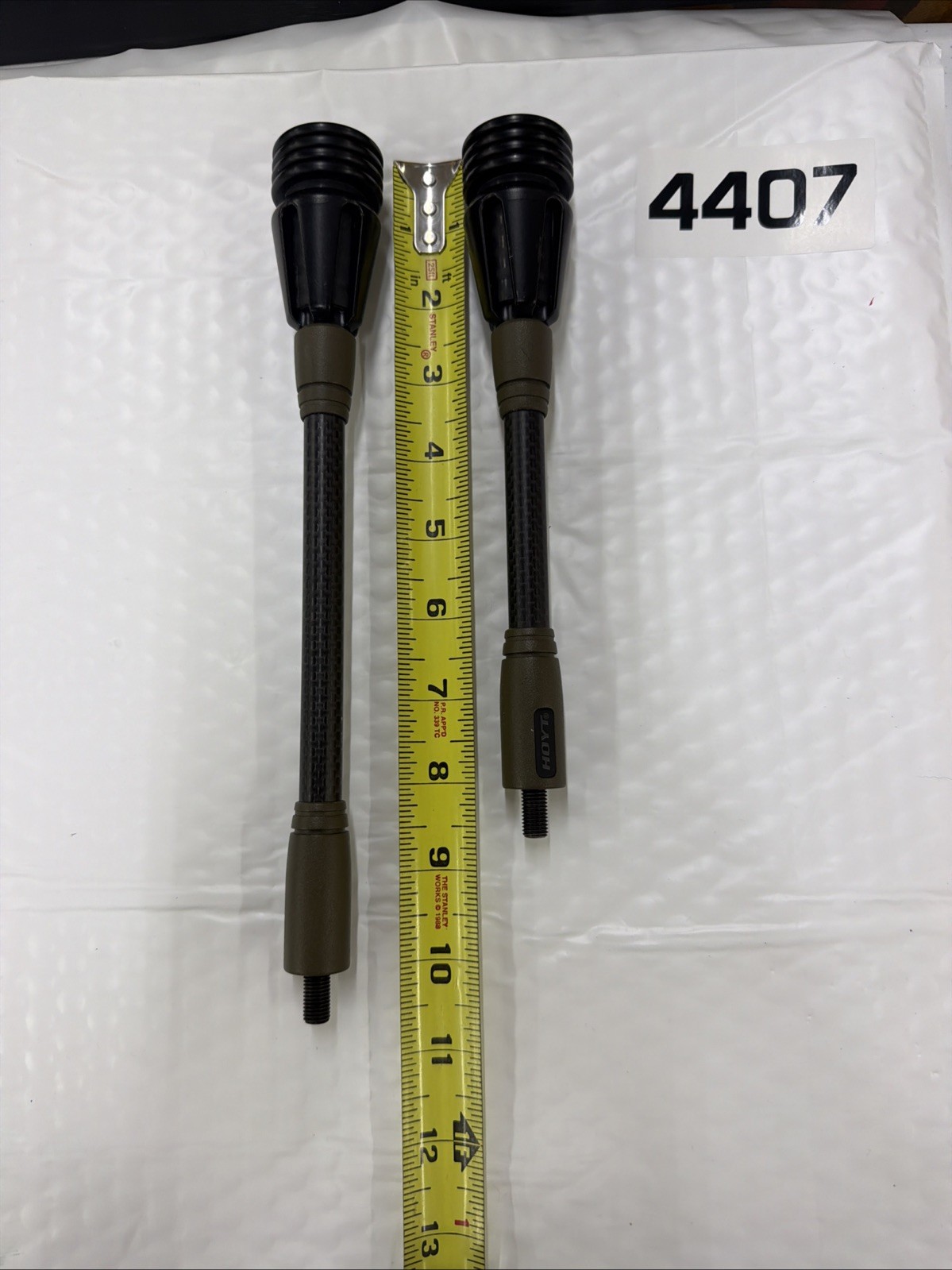 Hoyt Archery Stabilizers - OD Green - Item 4407