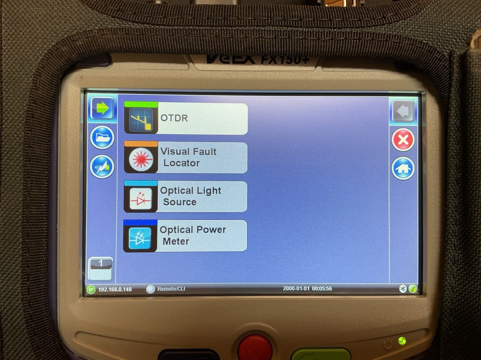 VeEX FX150+ Light Source, Power Meter, VFL