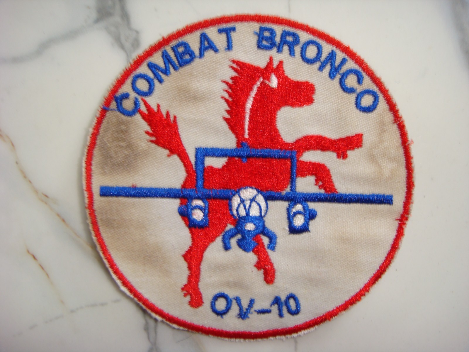 USAF AIRCRAFT OV-10 " COMBAT BRONCO " VIETNAM WAR PATCH