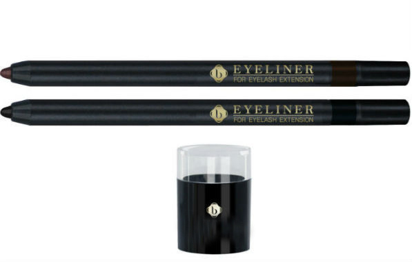 Black or brown Eyeliner (Pencil type w/ sharpener) for Eyelash Extensions