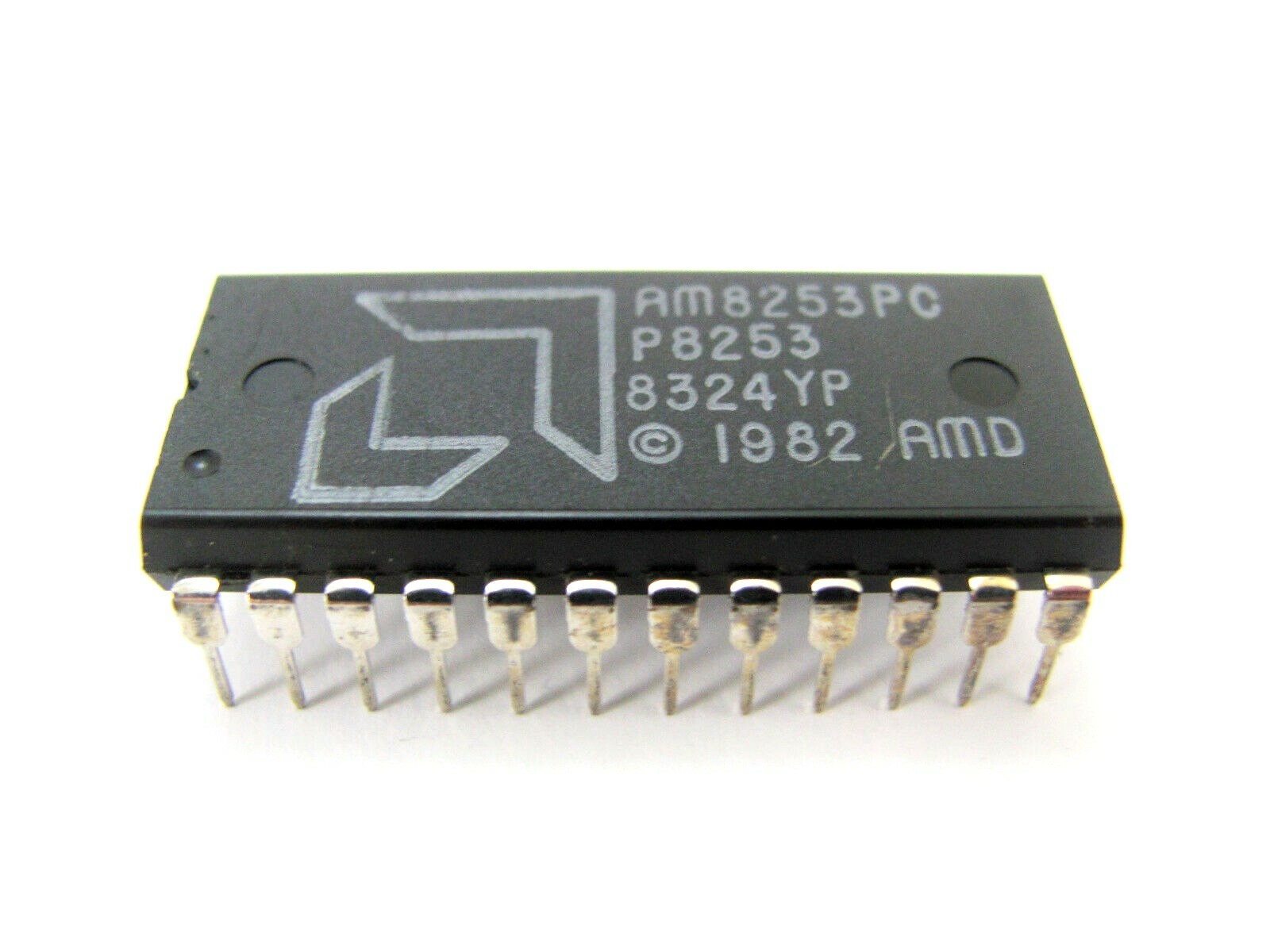 AMD AM8253PC / P8253  - Programmable Interval Timer - 24-Pin DIP NMOS IC *NOS!*