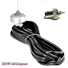P1225 RADIO ROOF MOUNT ANTENNA 1/4 WAVE  450-470 UHF W/RADIO BNC