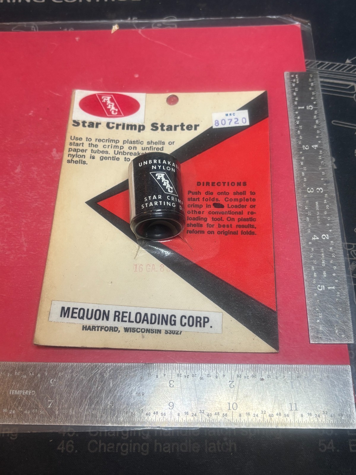 Lee/MRC Star Crimp Starter for 16 Gage 8 Segment