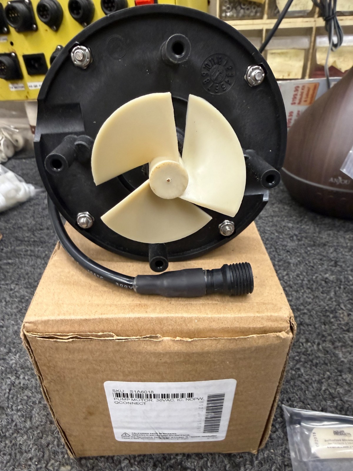 AQUABOT PUMP MOTOR #S1A6018 COMPATIBLE AQUABOT CLASSIC , AB CLASSIC TURBO T- JET