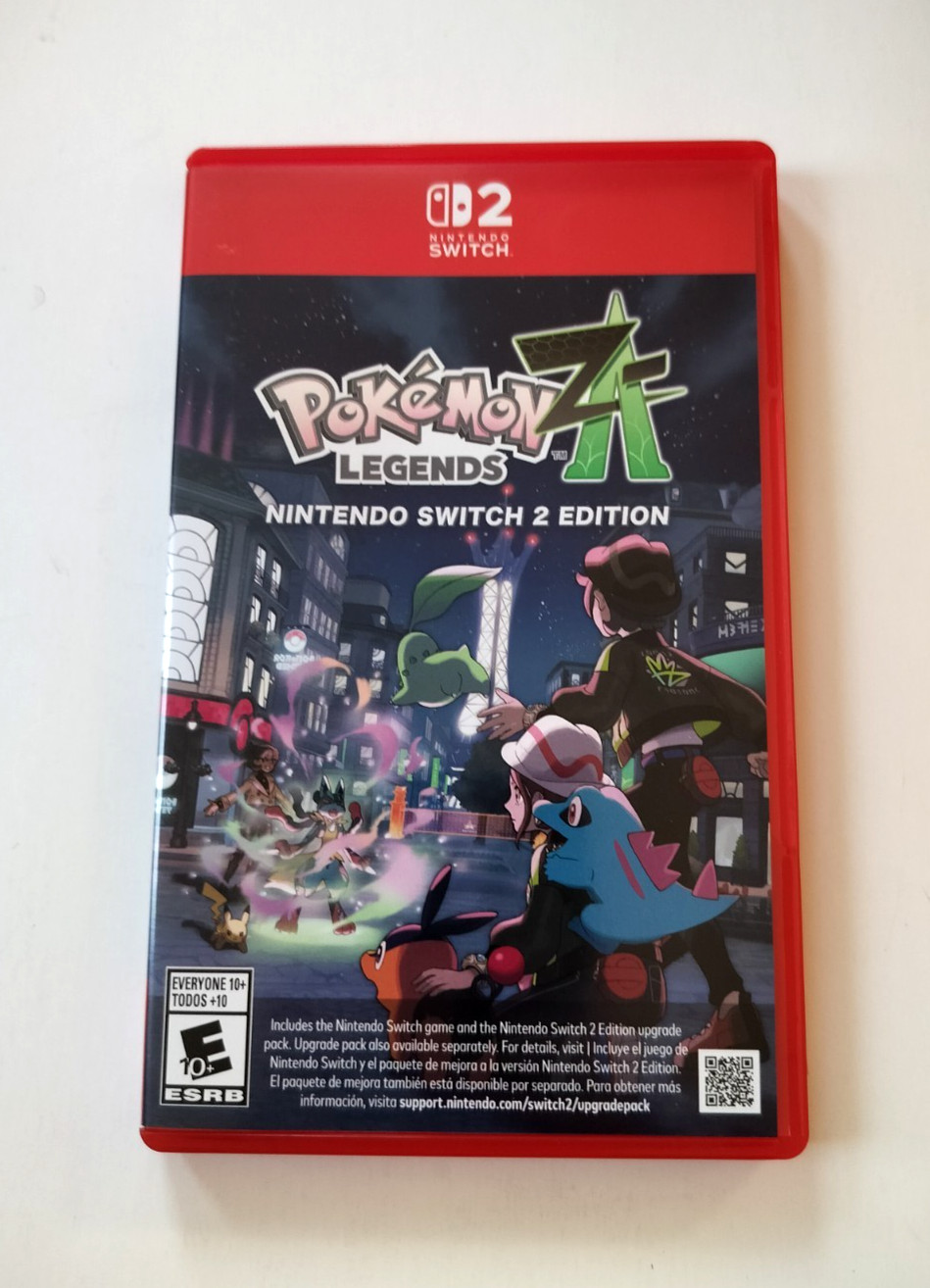 Original Box Case Nintendo Switch 2 for Pokemon Z-A Legends SW2