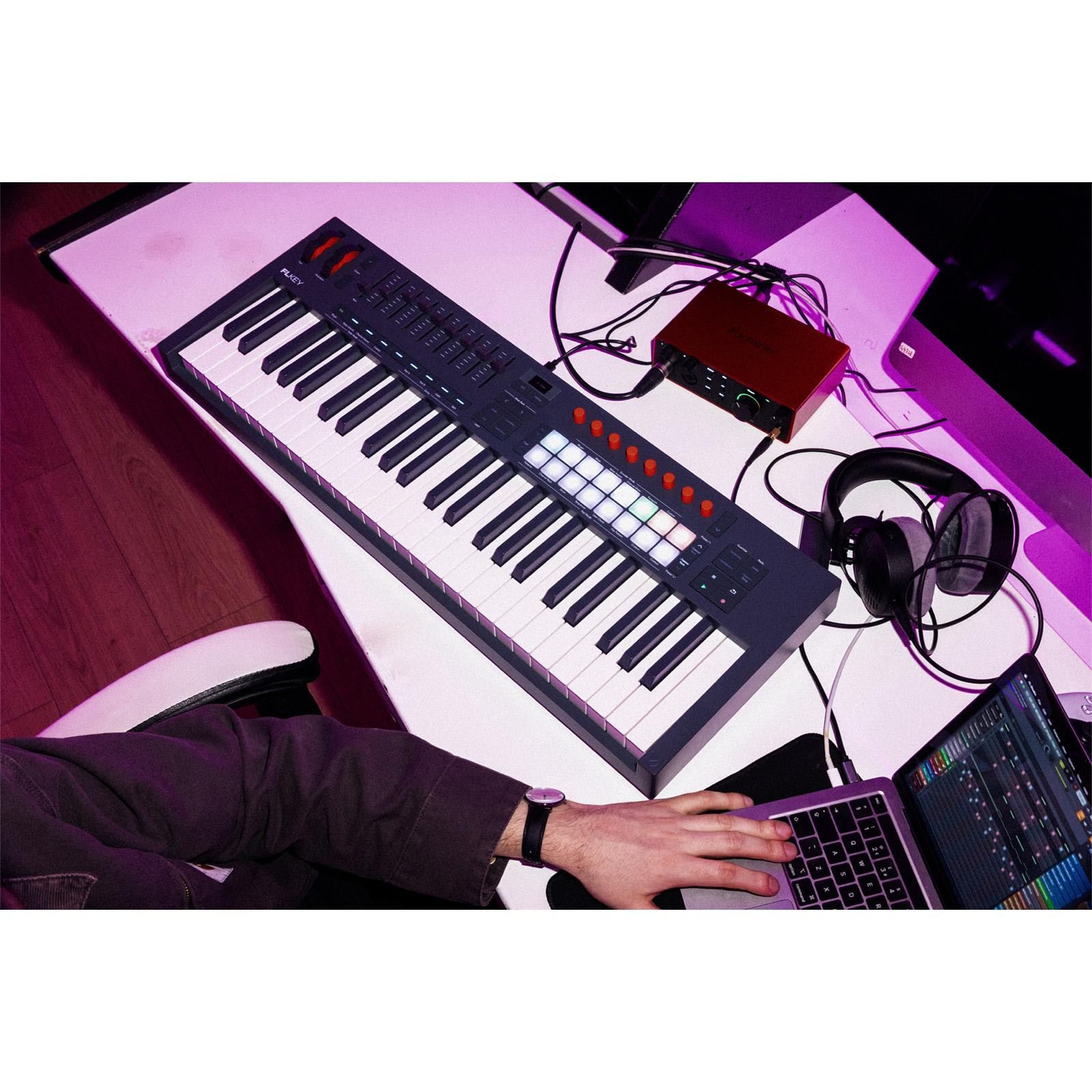Novation FLkey 2 49 MIDI Keyboard Controller with Headphones Package
