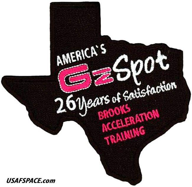 USAF BROOKS AFB ACCELERATION TRAINING - AMERICAS GZ SPOT - ORIGINAL VEL PATCH