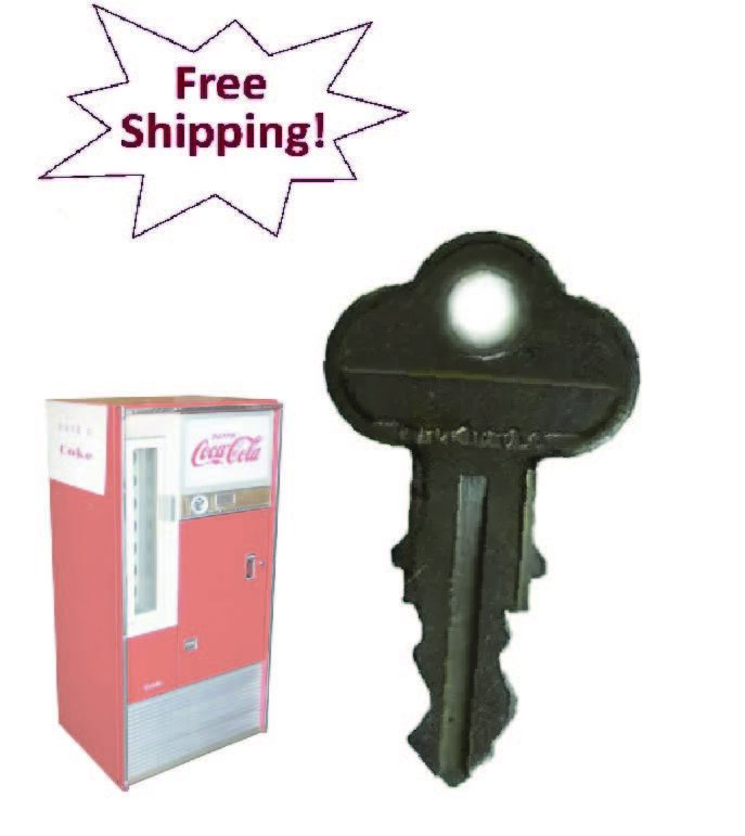 PR Key fits lock of Coca Cola Vending Machine PR201 PR202 PR203 PR 204 PR205 ...