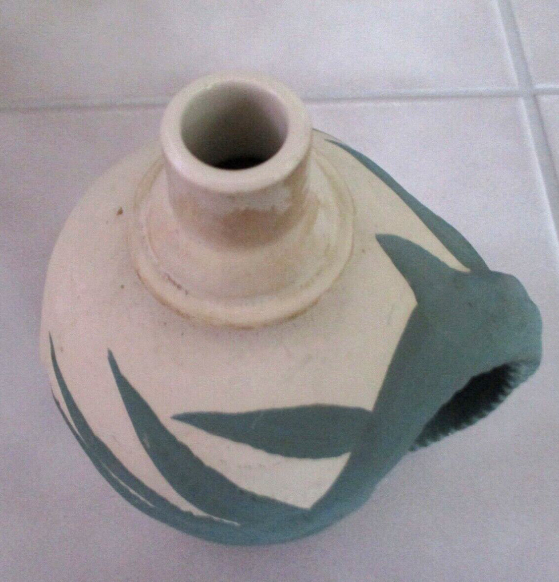 Tequila Bottle Ceramic TENOCH Mexico 750 ml Decorative Empty Bottle