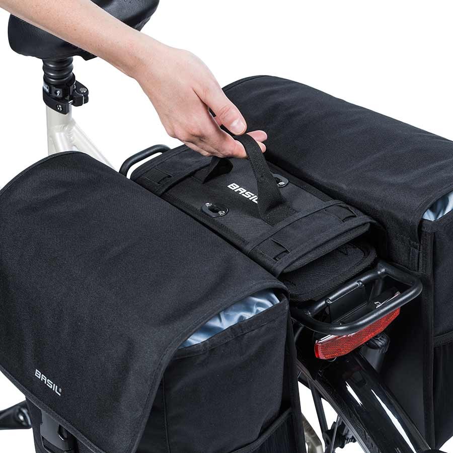 Basil DBS System Universal Bridge Handlebar Mount for Easy Pannier Attachment