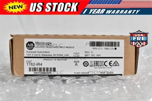 1 PCS AB 1762-IR4 SER A MicroLogix 1200 RTD Resistance Input Module 2021-2022